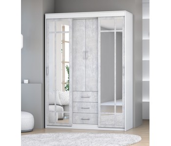 Шкаф-купе арт. 010 (1.6 м.) (Диал)